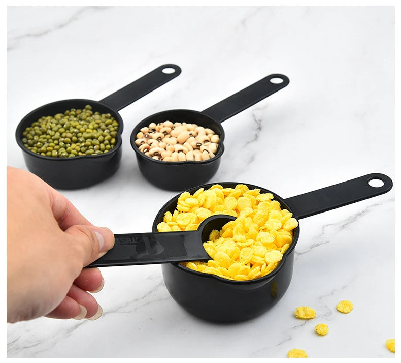 6-Piece Set With Scale Colorful Measuring Spoons