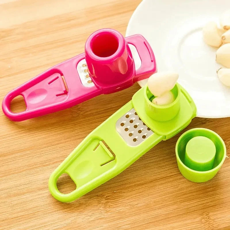1pc Multi-Functional Garlic Press and Grater Cutter
